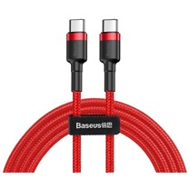 Baseus Cafule Series USB-C / USB-C 60W 2m opleten erven kabel