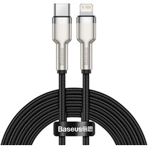 Baseus Cafule Series USB-C / Lightning 20W 2m opleten ern kabel