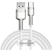 Baseus Cafule Series USB-A / USB-C 66W 2m opleten bl kabel