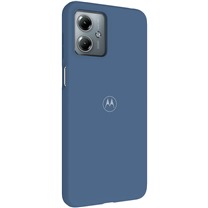 Motorola silikonov zadn kryt pro Motorola Moto G14 modr