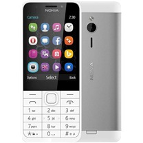 Nokia 230 Dual SIM White Silver