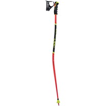 LEKI Poles, WCR Lite GS 3D, bright red-black-neonyellow, 90