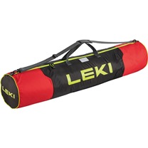 LEKI Pole Bag, bright red-black-neonyellow, 140 cm