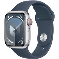 Apple Watch Series9 Cellular 41mm Silver / Storm Blue M / L