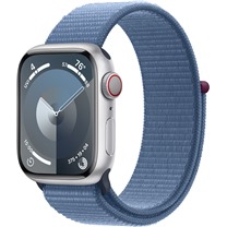 Apple Watch Series9 Cellular 41mm Silver / Winter Blue Loop