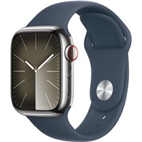 Apple Watch Series9 Cellular 41mm Steel / Storm Blue S / M