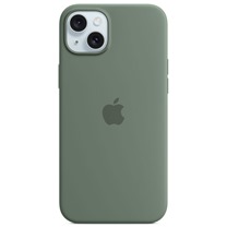 Apple silikonov zadn kryt s podporou MagSafe pro Apple iPhone 15 Plus cypiov zelen