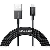 Baseus Superior Series USB-A / microUSB 2A 2m černý kabel