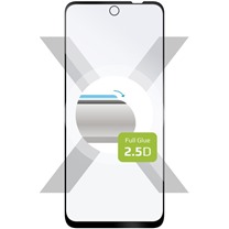 FIXED Full-Cover tvrzen sklo pro Motorola Moto G62 5G Full-Frame ern