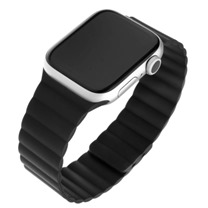 FIXED Silicone Strap silikonov emnek pro Apple Watch 38 / 40 / 41mm ern