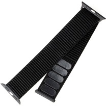 FIXED nylonový řemínek pro Apple Watch 38/40/41mm černý