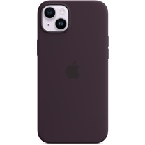 Apple silikonov kryt s MagSafe pro Apple iPhone 14 Plus bezinkov fialov