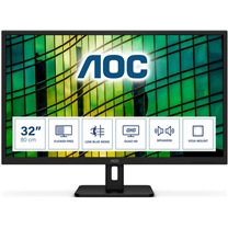 AOC U32E2N 31,5" VA kancelsk monitor ern