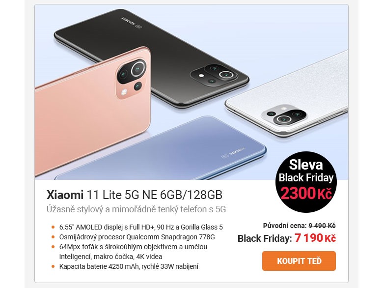 Xiaomi 11 Lite 5G NE