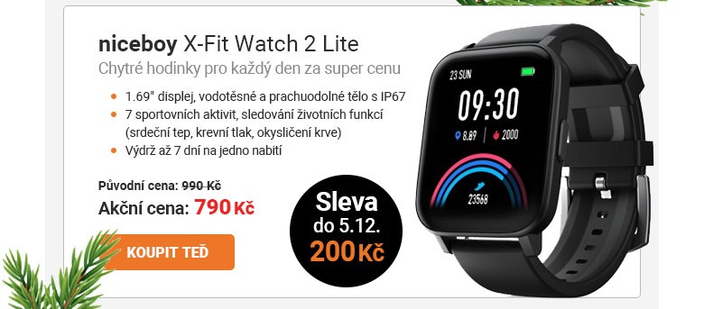 niceboy X-Fit Watch 2 Lite