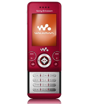 Sony Ericsson W580i Velvet Red