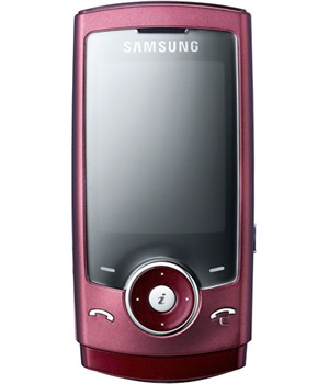 Samsung U600 Garnet Red O2