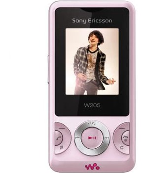Sony Ericsson W205 Sakura Pink