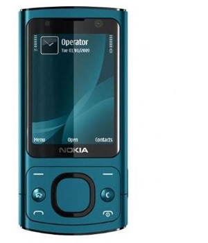 Nokia 6700 slide O2 Petrol Blue