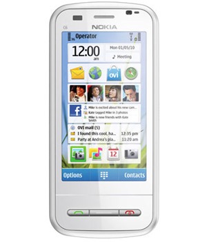 Nokia C6 White