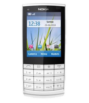 Nokia X3-02 O2 White