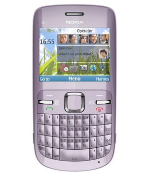Nokia C3-00 QWERTZ Acacia