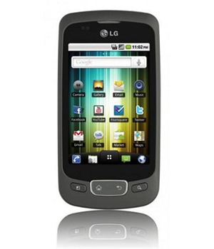 LG P500 Optimus One O2 Black