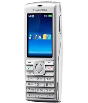Sony Ericsson J108i Cedar Silver / White