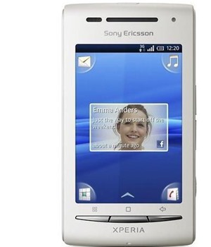 Sony Ericsson Xperia X8 White / Pink