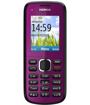 Nokia C1-02 Dark Plum