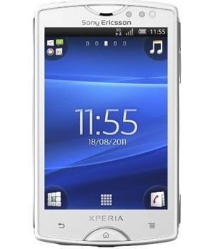Sony Ericsson ST15i Xperia Mini White / Dark Pink
