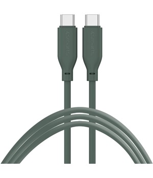 4smarts High Flex USB-C / USB-C, 1,5m, 60W zelen kabel