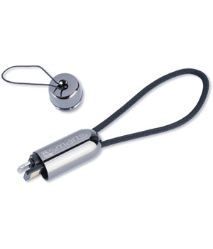4smarts Mini Cable Capsule přívěšek s USB/Lightning kabelem černý