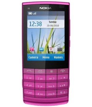 Nokia X3-02.5 Pink