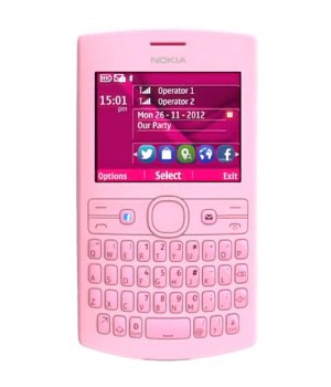 Nokia Asha 205 Dual-SIM Magenta / Soft Pink