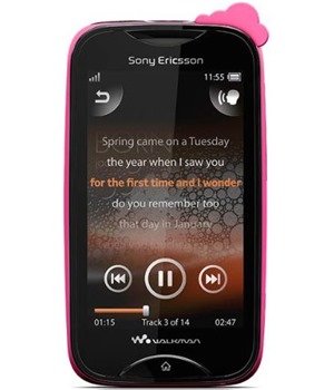 Sony Ericsson WT13i Mix Walkman Pink cloud on Black