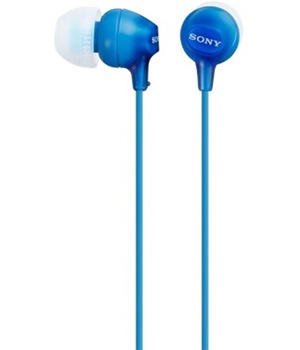 SONY MDR-EX15LP sluchátka modrá