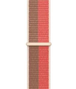Apple 41mm provlékací sportovní řemínek pro Apple Watch růžovo-hnědý (Pink Pomelo/Tan)