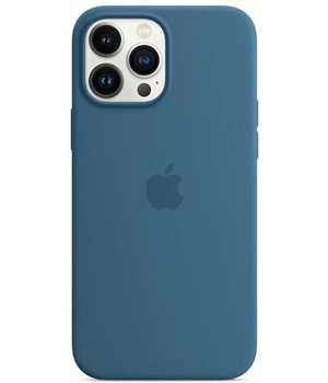 Apple silikonový kryt s MagSafe na Apple iPhone 13 Pro ledňáčkově modrá (Blue Jay) Sleva na 4smarts sklo pro Apple iPhone 13 a 13 Pro 20%