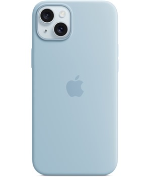 Apple silikonov zadn kryt s podporou MagSafe pro Apple iPhone 15 Plus svtle modr