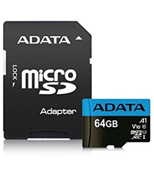 ADATA Premier Class microSDXC 64GB + adaptr