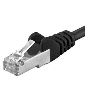 Premiumcord CAT6a S-FTP 3m ern sov kabel