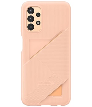 Samsung zadní kryt s kapsou na kartu pro Galaxy A13 Peach (EF-OA135TPEGWW)