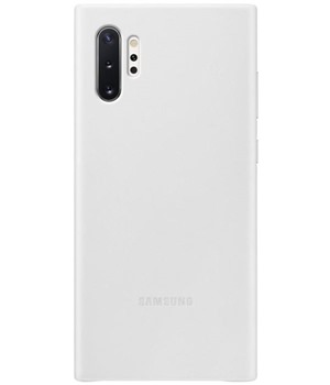 Samsung kožený zadní kryt pro Samsung Galaxy Note 10+ bílý (EF-VN975LWEGWW)