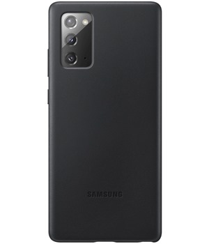 Samsung kožený kryt pro Samsung Galaxy Note 20 černý (EF-VN980LBEGEU)