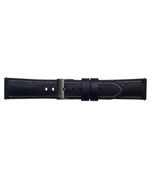 Samsung 20mm Braloba Urban Traveller kožený/gumový řemínek pro smartwatch černý (GP-R815BREEBAA)