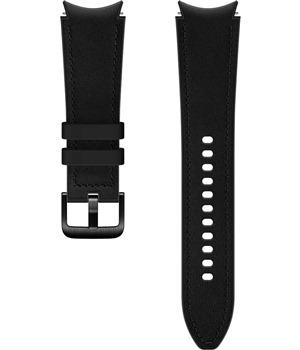 Samsung 20mm polokožený řemínek S/M pro smartwatch černý (ET-SHR88SBEGEU)