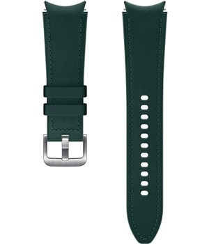 Samsung 20mm polokožený řemínek M/L pro smartwatch zelený (ET-SHR89LGEGEU)