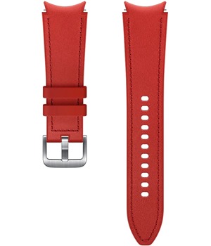 Samsung Leather Band polokoen emnek 20mm Quick Release pro smartwatch erven (ET-SHR89LREGEU) M / L
