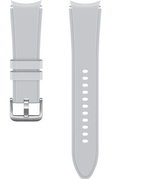 Samsung 20mm sportovní řemínek s rýhováním M/L pro smartwatch stříbrný (ET-SFR89LSEGEU)